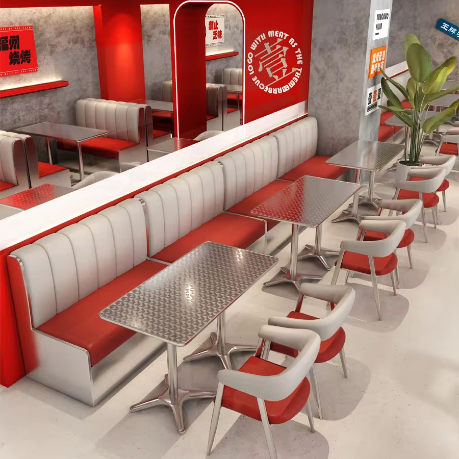 Мебель для ресторана металл нержавейка диван стол