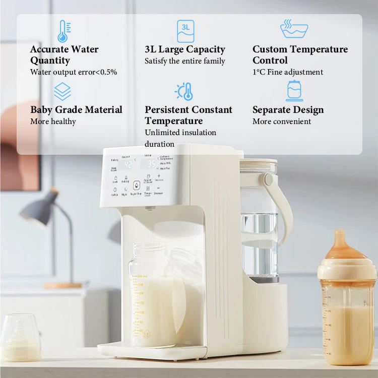 Baby Warm Water Dispenser for Baby Formula More Scientific Multifunction Baby Instantwaterwarmer