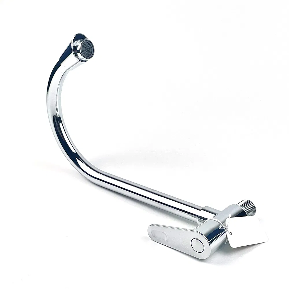 Easy-Install Manual-Operate Compact-Profile Single Cooling Faucet for Water Supply