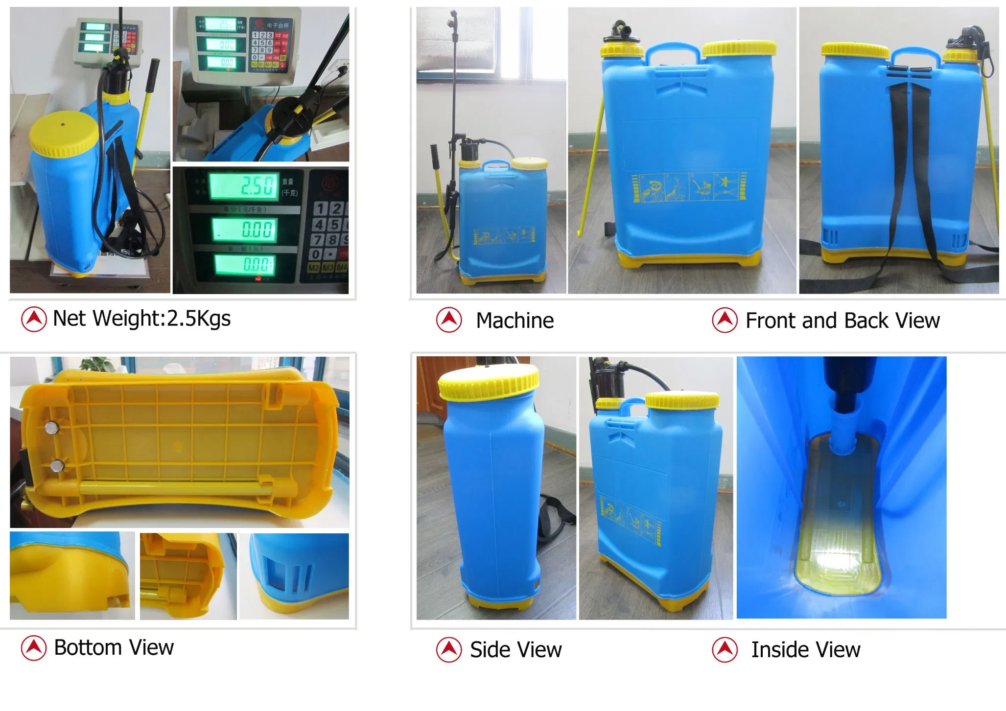 16 Liters Agricultural Manual Knapsack Sprayer