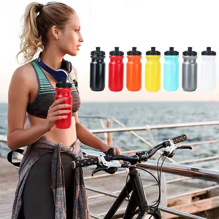Mountain Bike Water Bottle Portable Fitness Sports Water Bottle Outdoor Cycling Water Bottle
