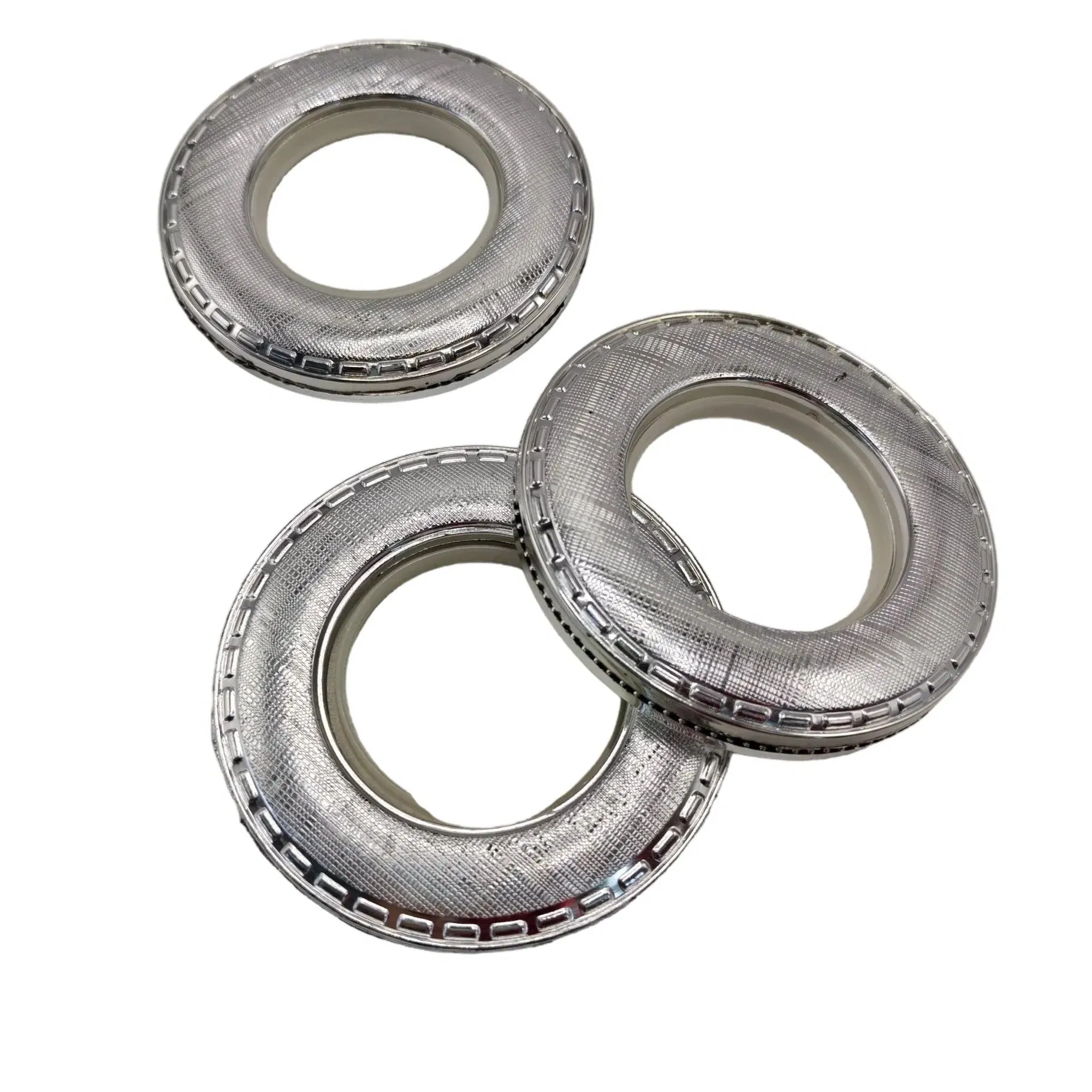 Curtain Ring with Eyelets Grommets Hanging Rings Hooks Accessories Roman Rod Rings