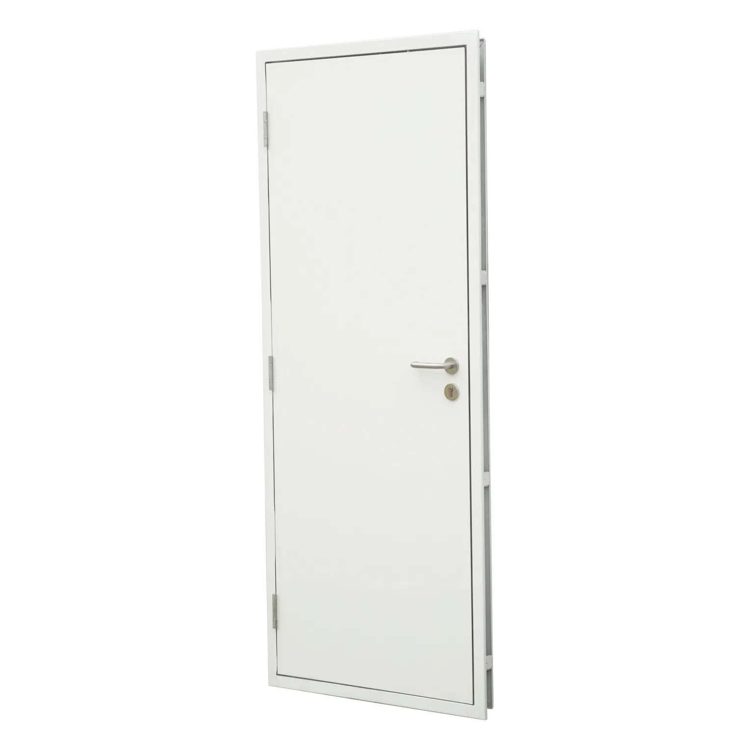 Стальная дверь с фланцами для контейнерных домов