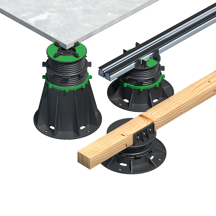 Adjustable Plastic Self-Leveling Pedestal for Incline Adjustment