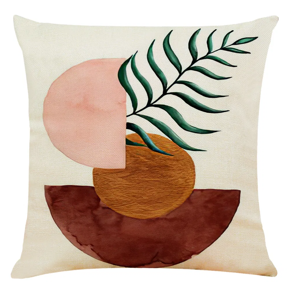 ODM Hemp Style Bedside Soft Package Sofa Cushion Pillow Cover