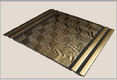 New 3D Modern Design PS Wall Panel for Interior Living Room