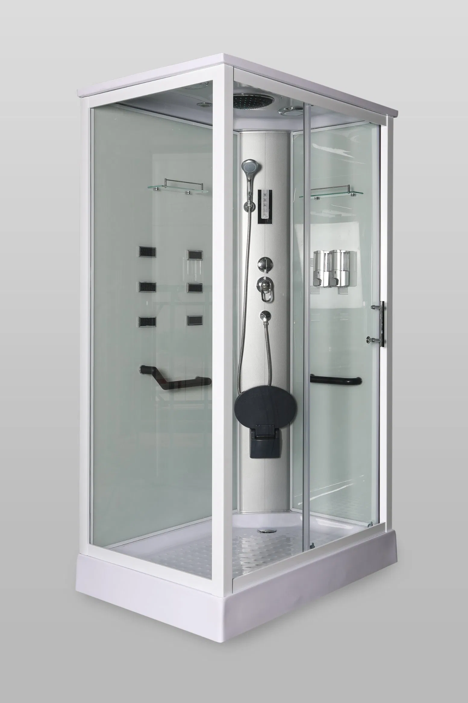 80X120cm Computer System Shower Room Multi Function