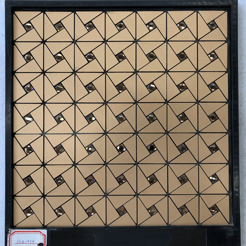 Алюминиевая мозаика Hexagon для ванной, 30x30 см