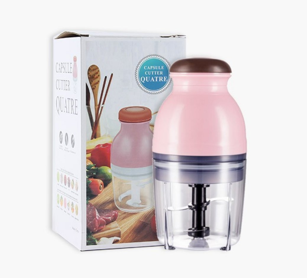 Multifunctional Baby Food Processor Mini Electric Food Processor Capsule Cutter Quatre Food Processor Blender Mixer Grinder Chopper Kitchen Mini Food Processor