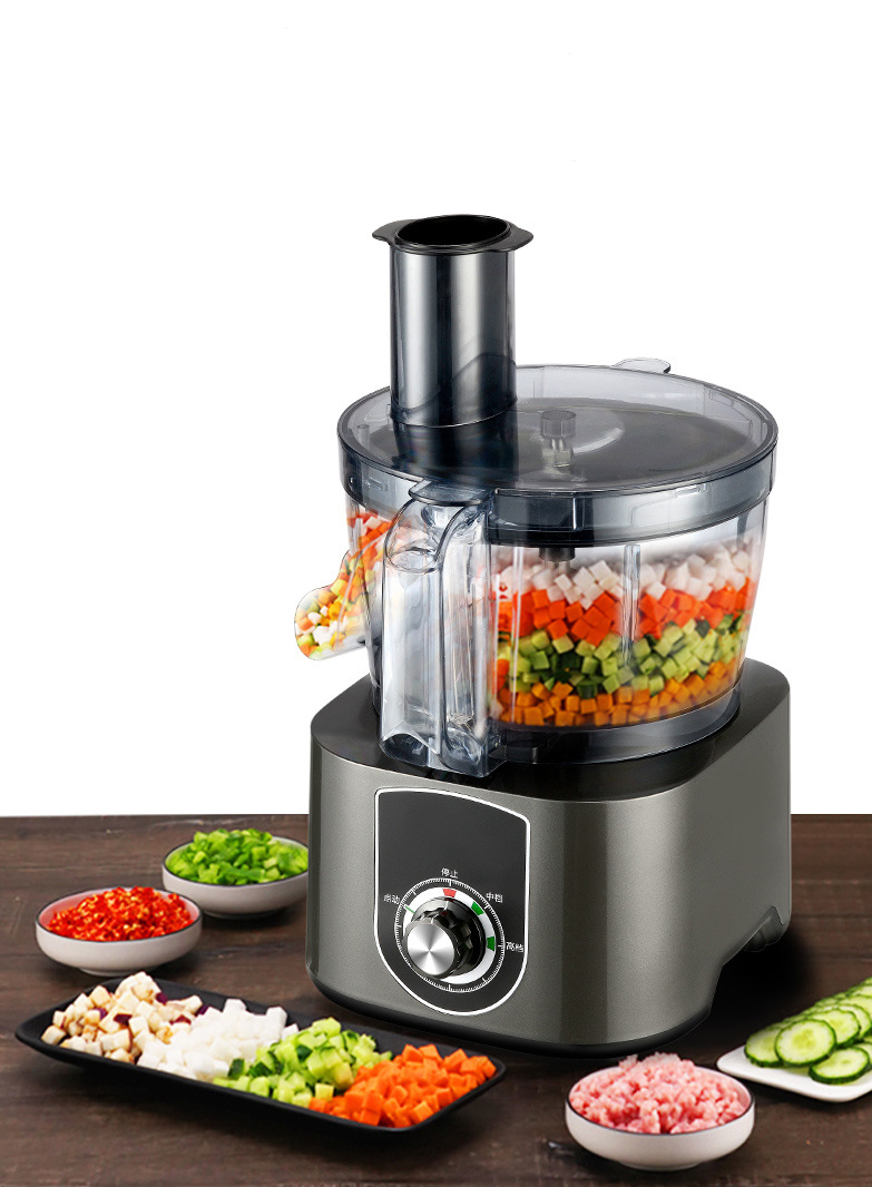 Commercial Food Processor 3 in 1 Multifunctional Electric Vegetable Dicer Slicer Shredder