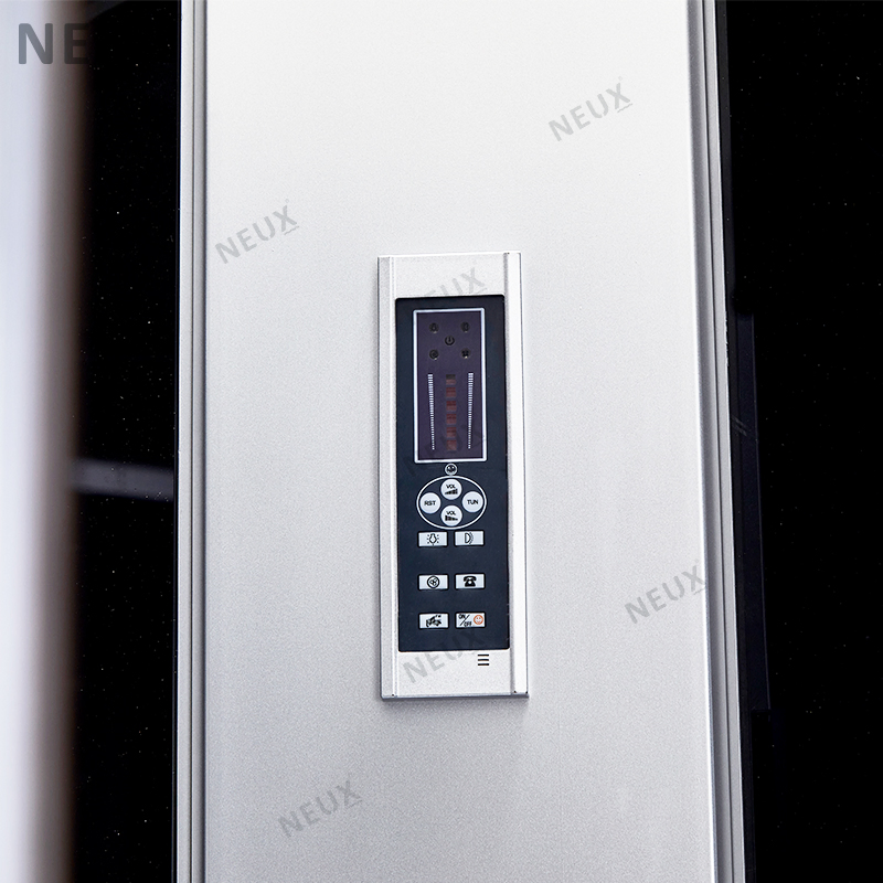 4mm Tempered Glass Corner Sliding Massage Computerized Multifunction Shower Room