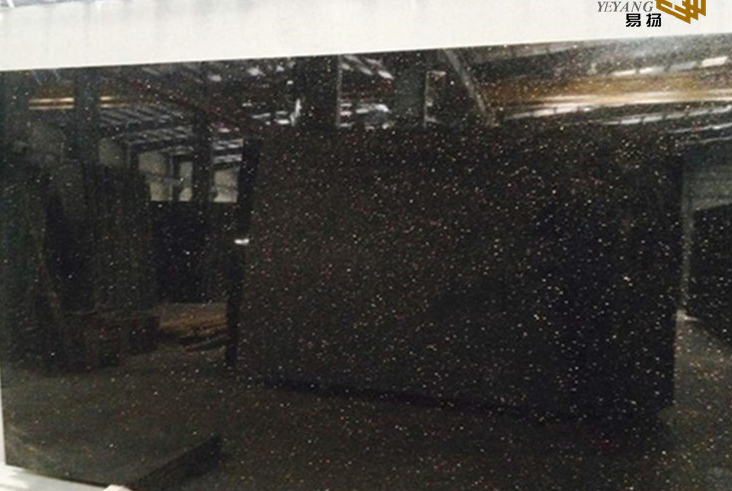 Гранитная плитка Indian Black Noir Galaxy