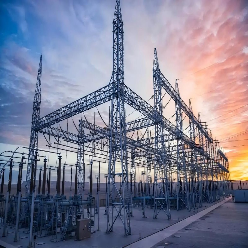 Equipment Mounting Short Circuit Withstand Power Steel Structures