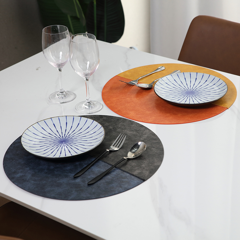 Waterproof and Heat-Resistant PVC Placemats for Home Use