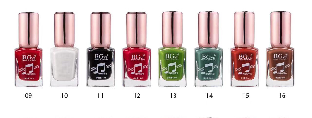 Fashion Nail Polish Color Nail Polish Plum Red Butter Fruit Color