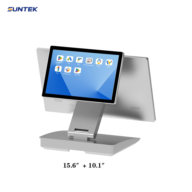 Suntek Professional POS Manucturer POS Fanless Cooling Terminal All-in-One Cash Register in Restaurant
