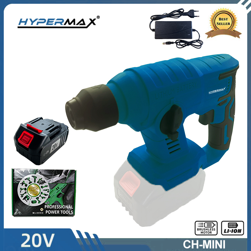 Versatile Hypermax Mini Hammer: Cordless Rotary Tool for Professionals
