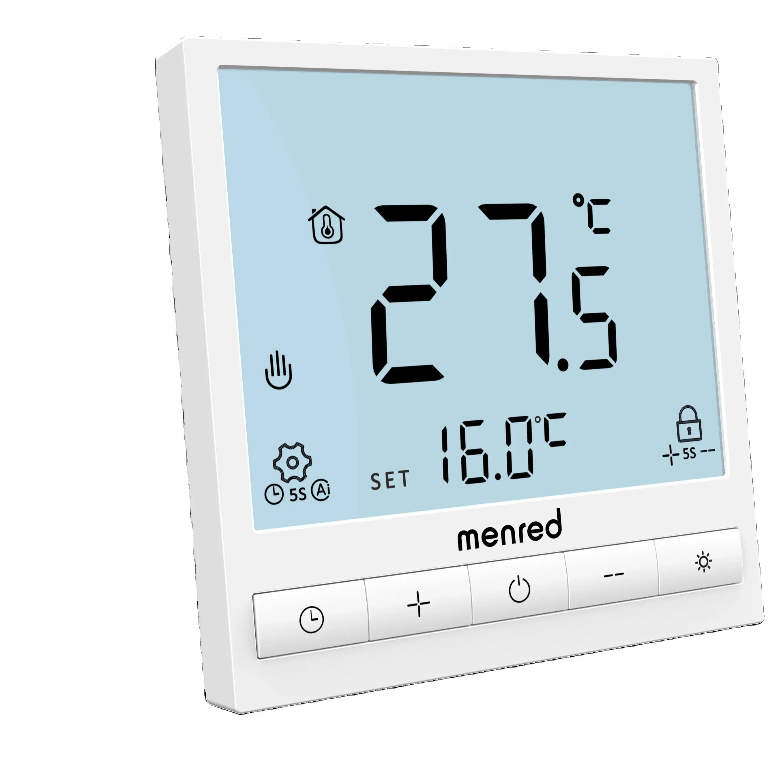 Menred Hydronic Floor Heating Room Diqital Programmable Thermostat