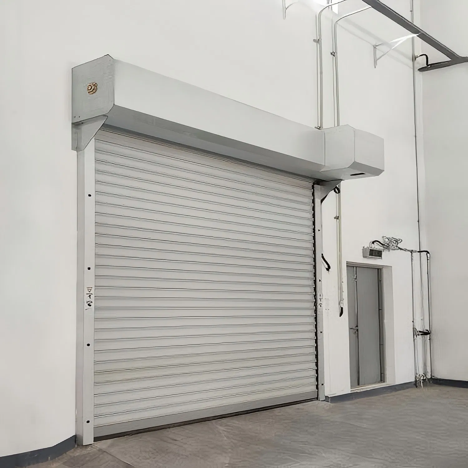 Silent Blast-Proof Steel Roller Shutter Door for Chemical Plants