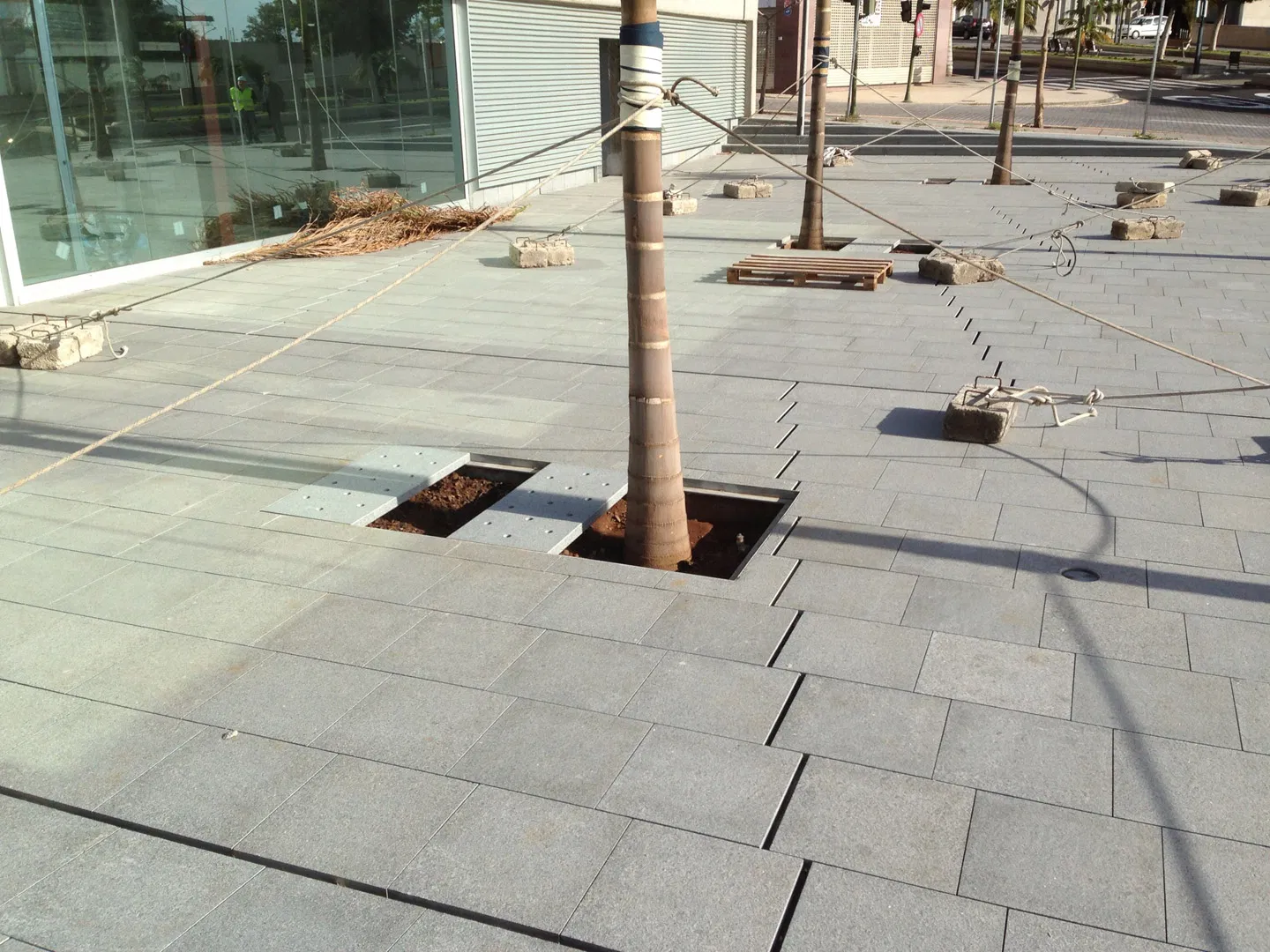 G654 Granite Tile for Floor Project