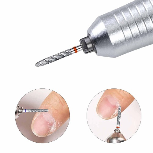 Double-Head Alloy Peeling Pretreatment Nail Tool Drill Nail Polishing Head