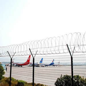 Airport Welded Wire Fence Has High Security, Corrosion-Resistant