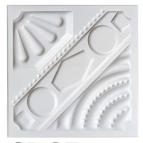 Fashionable Fireproof EPS Ceiling Mouldings for Interior Decoration