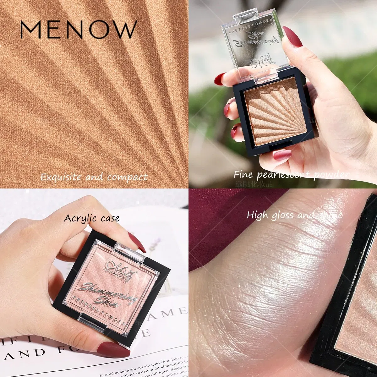 Y105 Skin Shield Powder Pressed Foundation Made in China OEM
