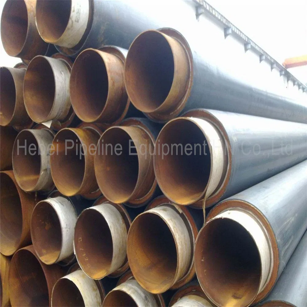 Heating and Cooling Resistant HDPE Coated Polyurethane Pipe Insulation
