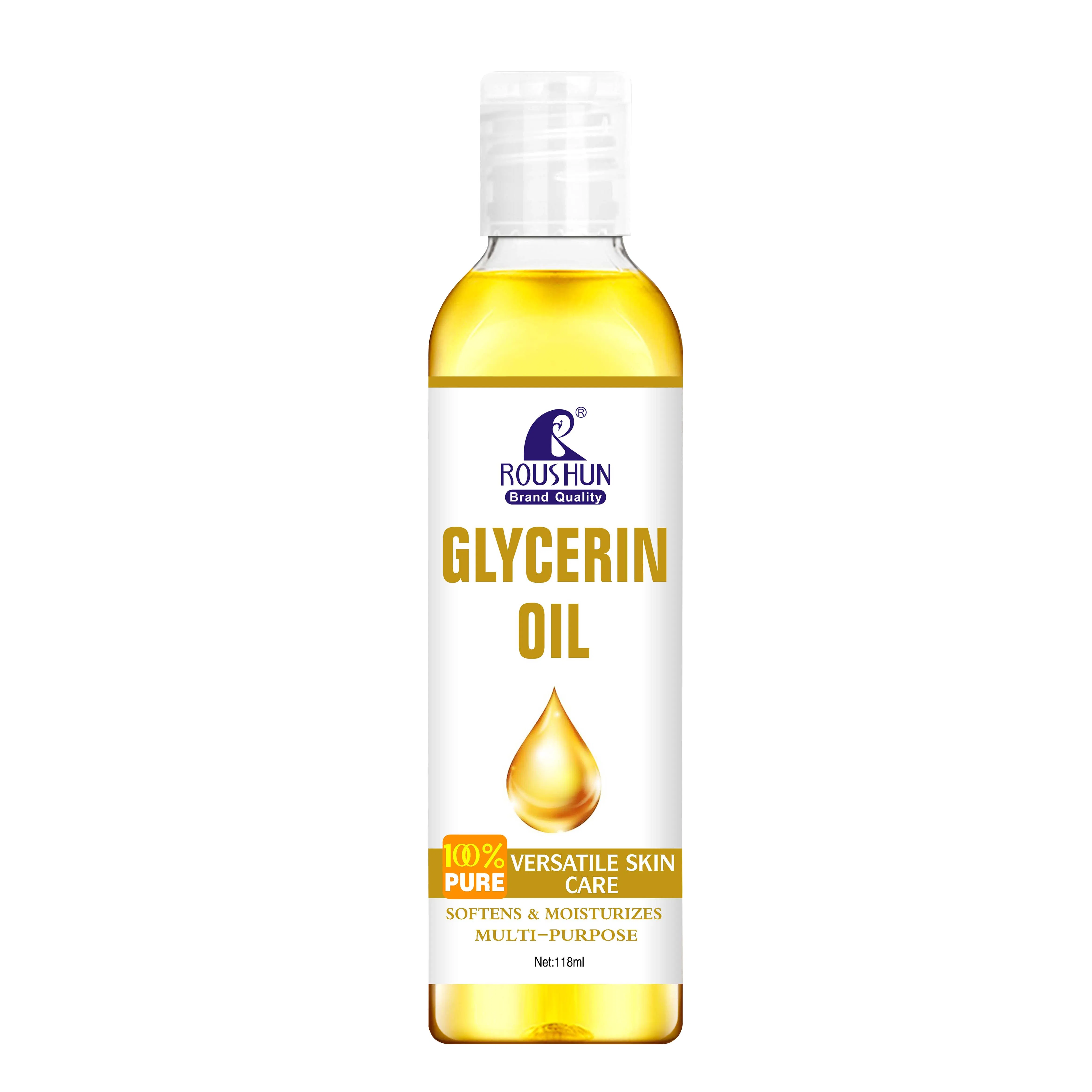 Marchroushun 1oo% Pure Versatile Skin Care Softens Moisturizes Multi- Purpose Glycerin Massage Oil Versatile Skin Care, Softening