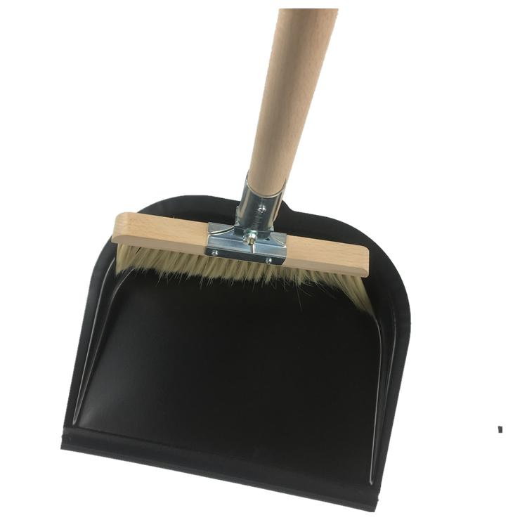 New Style Wooden Cleaning Broom and Dustpan Set
