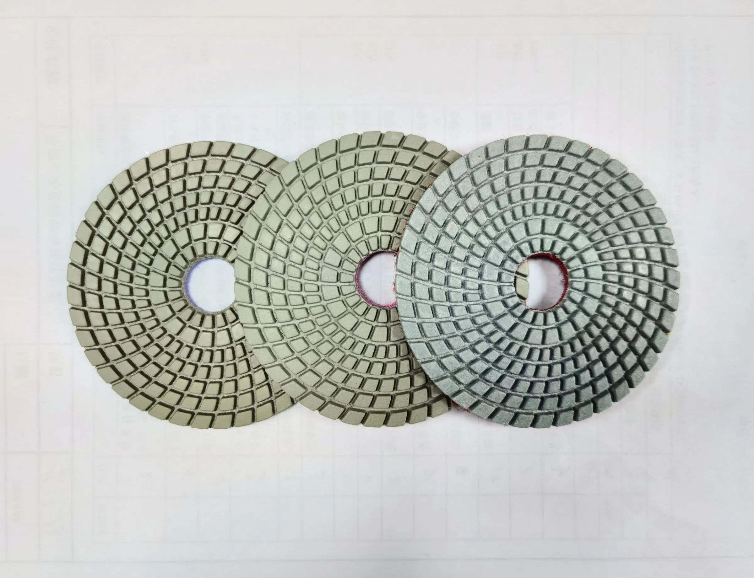 3 Steps Diamond Polishing Pads for Granite Marble Concrete Terrazzo