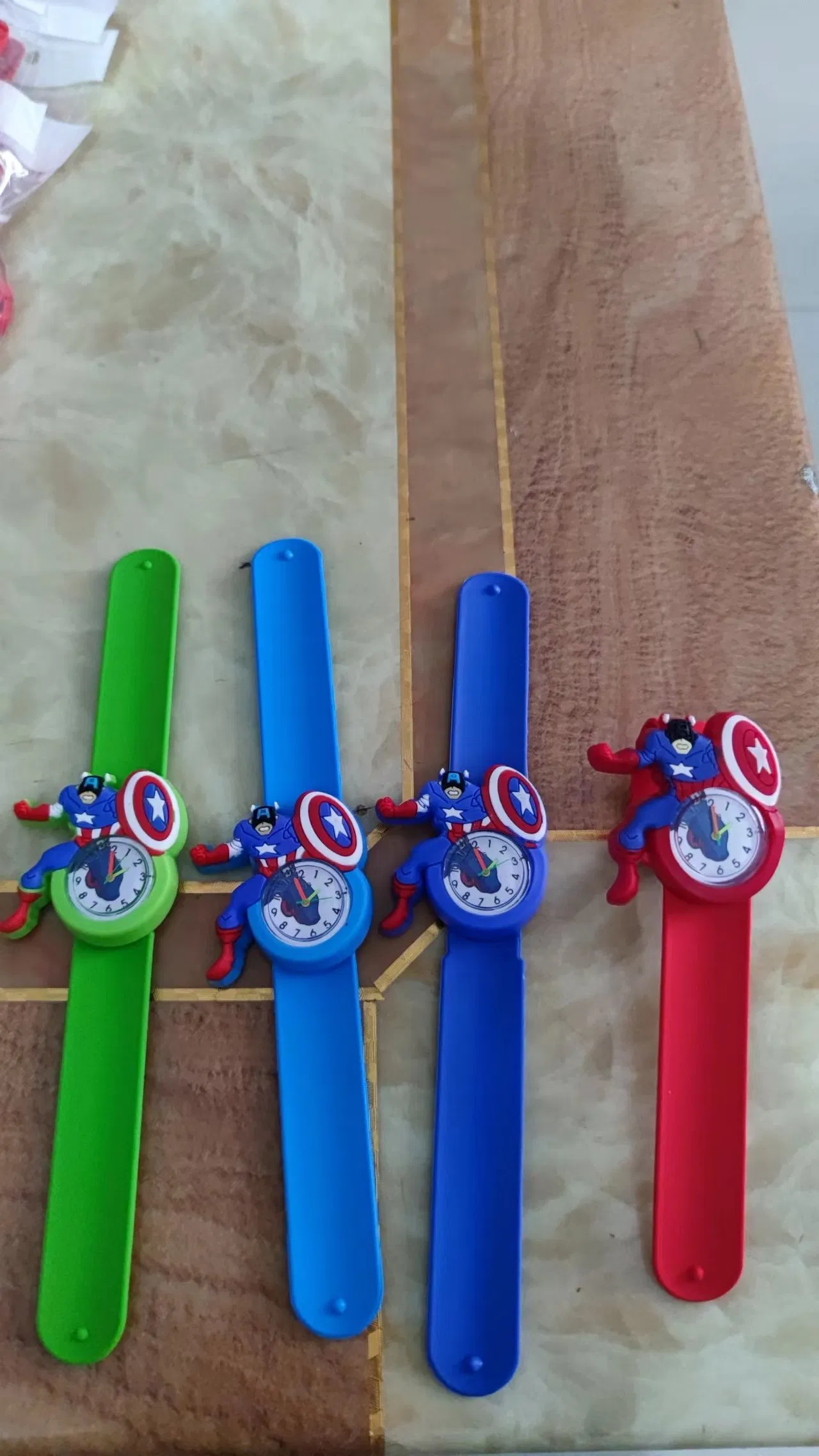 New Arrival Various Style Animals Cartoon Child Kids Silicone Slap Watch