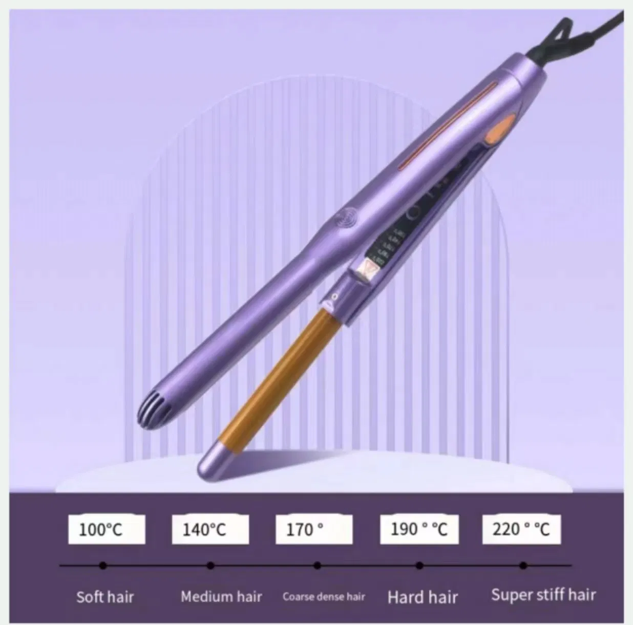 China Ceramic Hair Salon Equipment Curling Straightener Hair Beauty Best