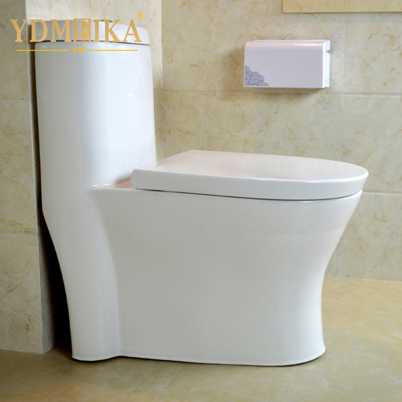 Manufacturer Wholesale Wc Closestool Bathroom Ceramic S-Trap One Piece Wash Down Toilet