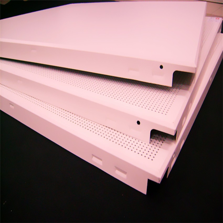 Insulated Fire Rated Aluminum Material Clip-in Ceiling Acoustic Sound-Absorption Ceiling