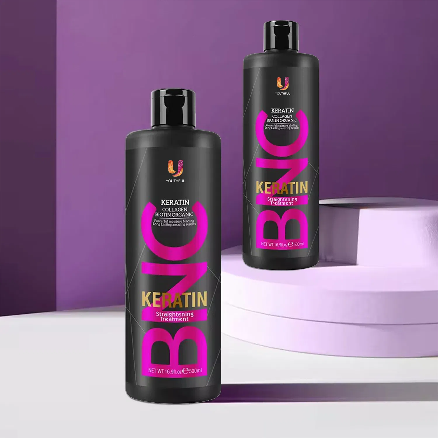 Professional Salon Use Organic Brazilian Keratin Straightening Smoothing Pure Keratin