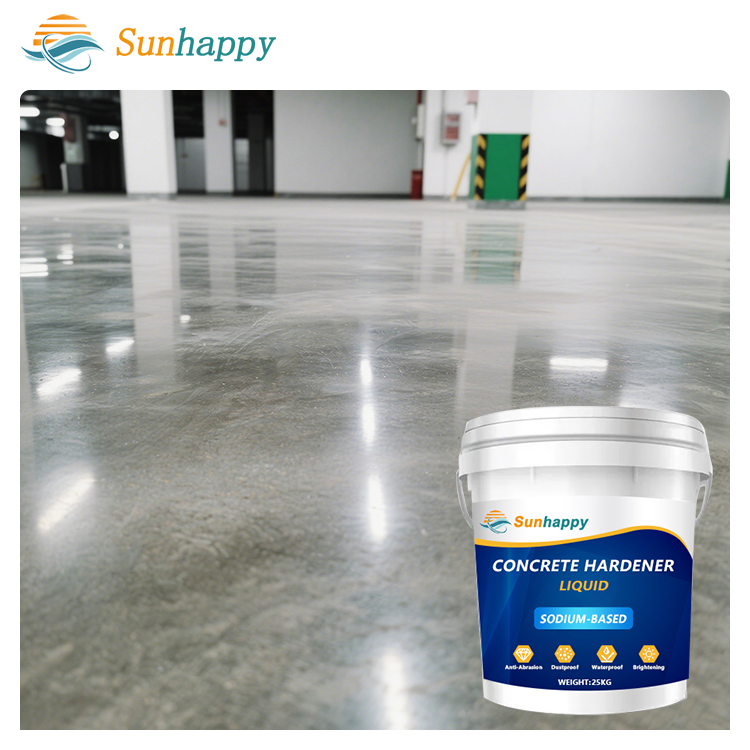 Factory Direct Hot Sale Liquid Cement Sealing Curing Agent for Workshop Warehouse Basement Garage Concrete Floor Hardener