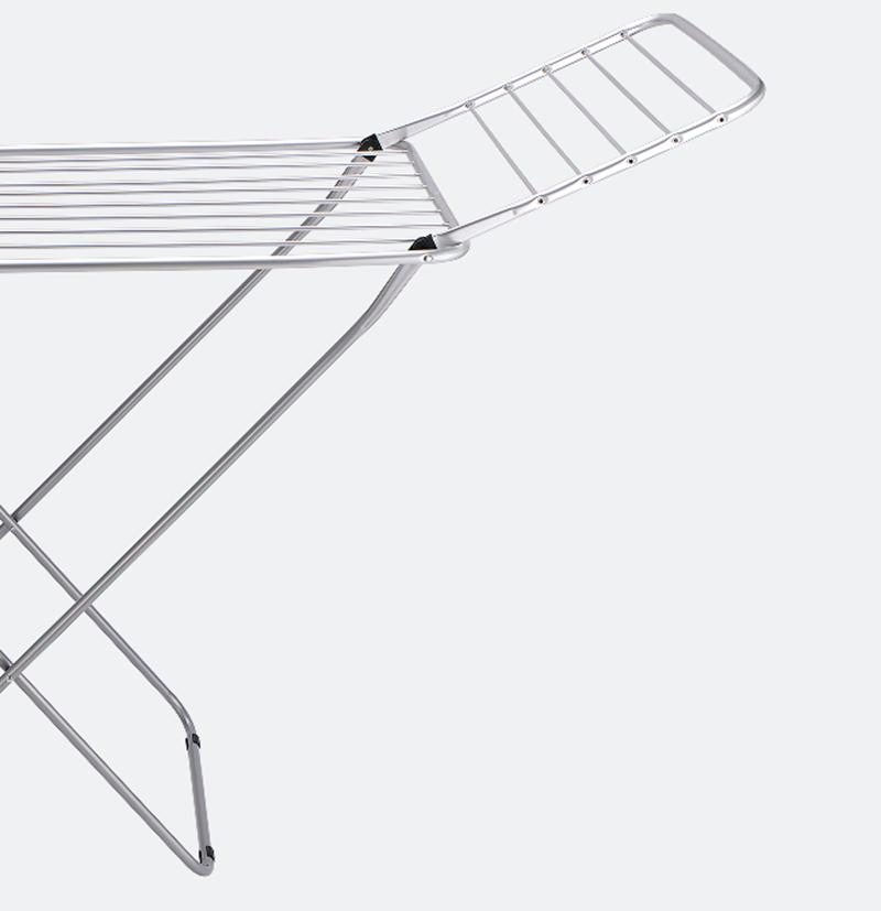 Steel Clothes Drying Rack Laundry Drying Rack; Foldable 18m