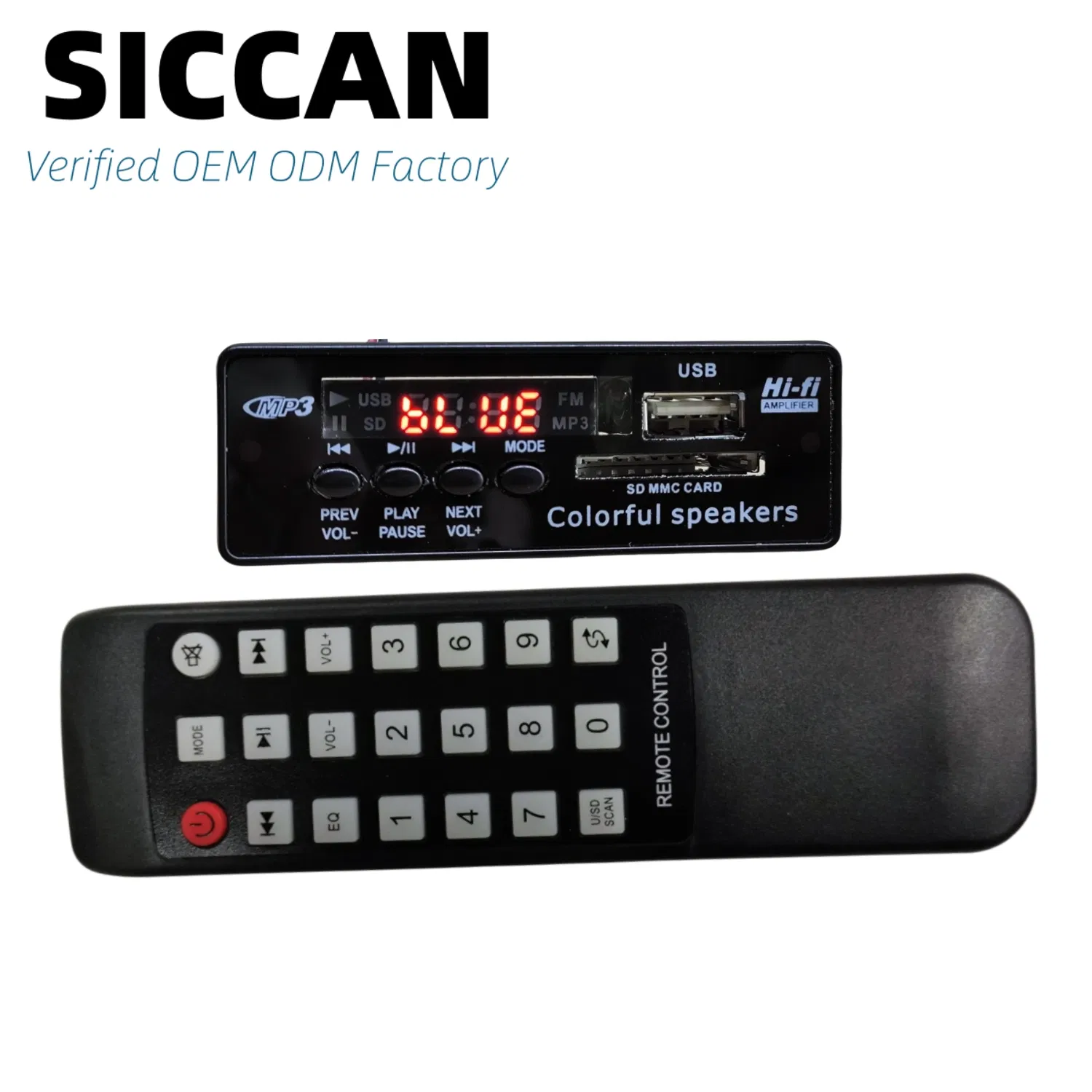 Аудио декодер USB SD FM Aux Bluetooth 5.0