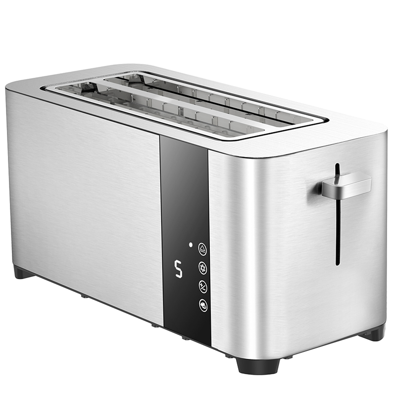 Tenfly 4 Slice Toaster Factory OEM/ODM Touch Screen Stainless Steel Bread Toaster