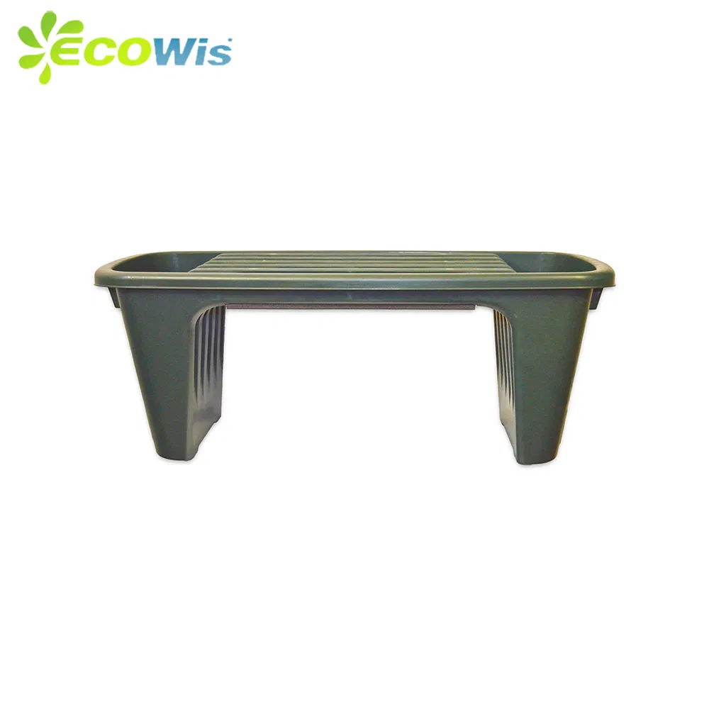 Multifunctional Light EVA Pad Plastic Long Bench Garden Kneeler with Tool Storage