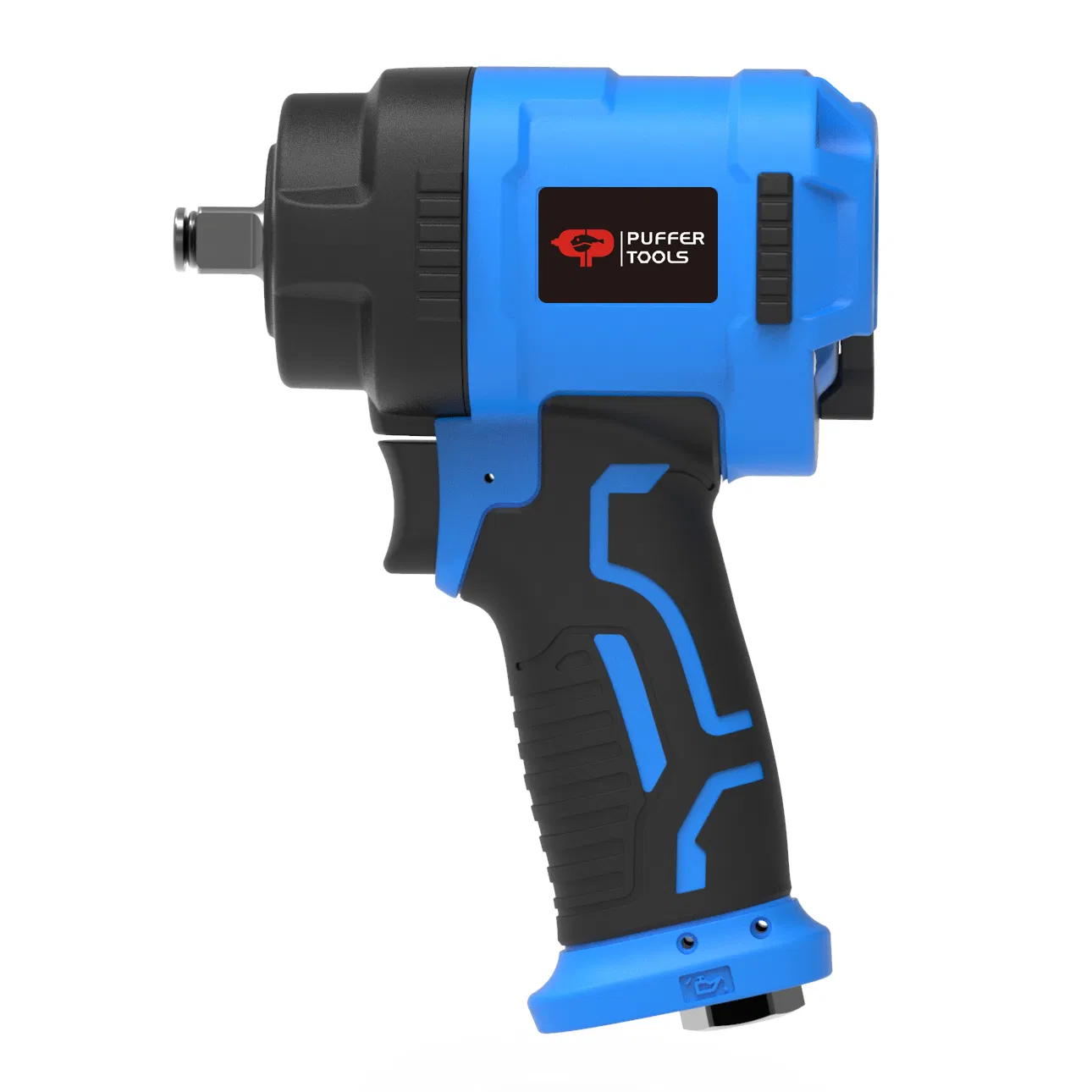Puffer Tools Ultra-Compact 1/2 Inch Air Impact Wrench Lightweight Tire Service Tool
