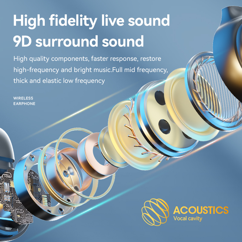 Наушники M47 Earclip с костной проводимостью, черные