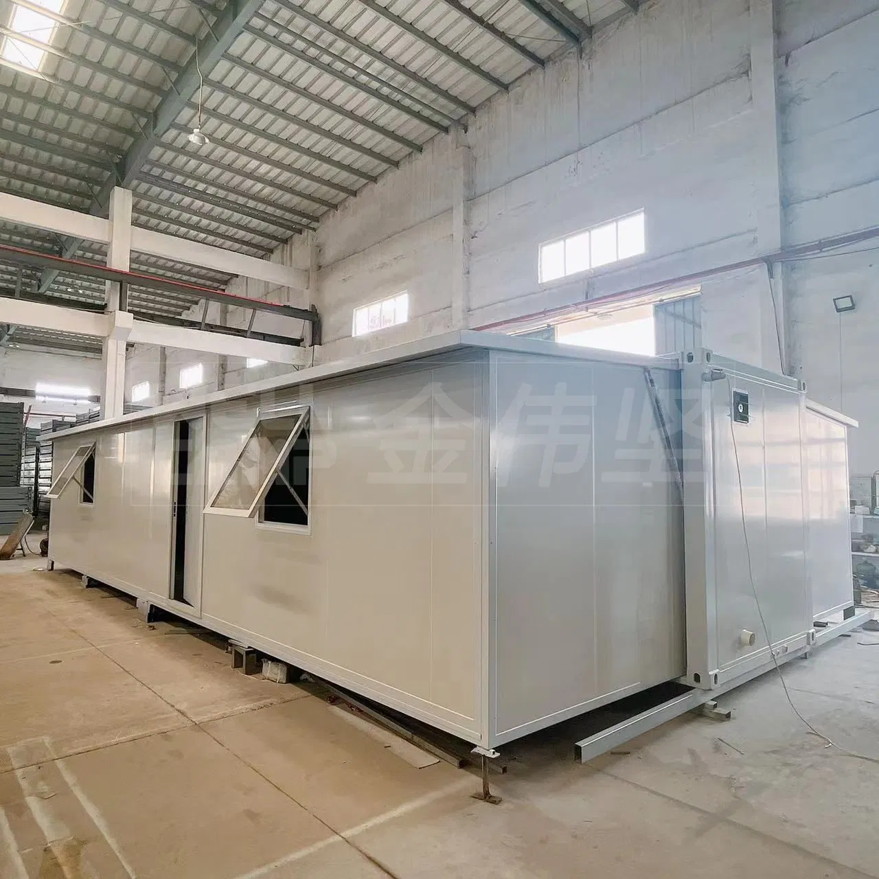 Dormitories Galvanized Steel Porta Cabin 40FT Expandable Container Hotel E40
