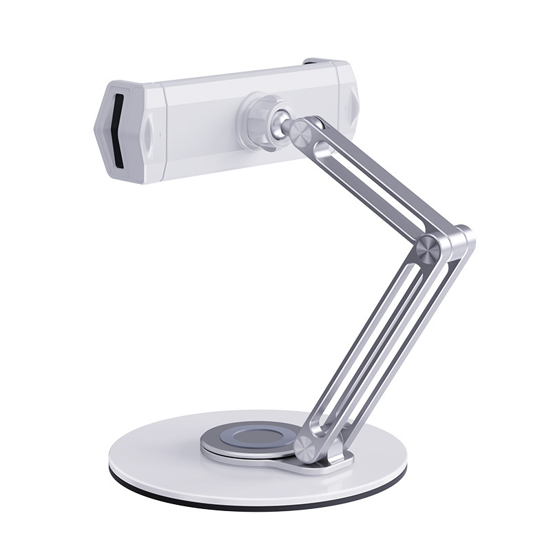 Desktop Aluminum Alloy iPad Tablet 360 Rotating Adjustable Mobile Phone Holder