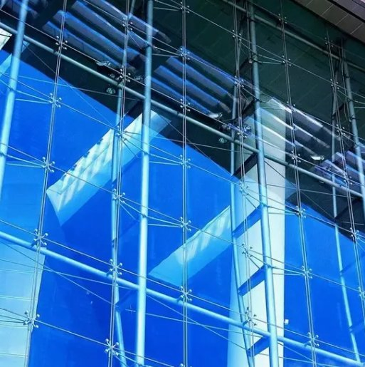 Aluminum Framed Exterior Glass Wall for High Rise Construction