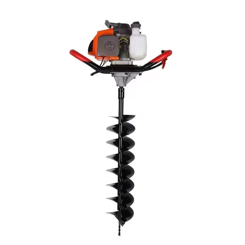 Big Power 1E48F Engine, 63CC Earth Auger Fence Hole Digger for Drilling