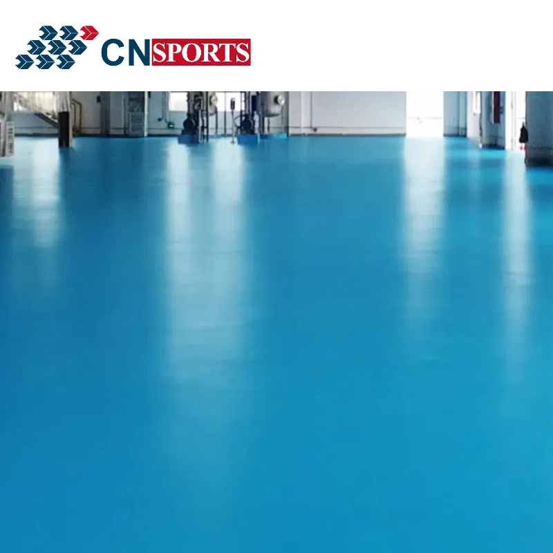 Abrasion and Skid Resistant Flexible Spua Flooring for Schools