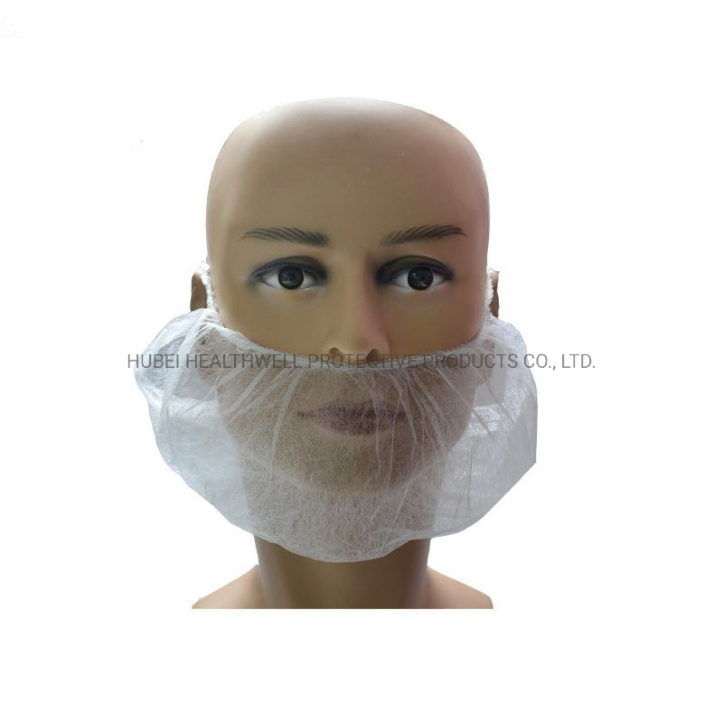 Disposable Polypropylene Beard Cap Covering with Single Loop
